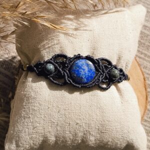 Bracelet Marine Lapis Lazuli & Chrysocolle