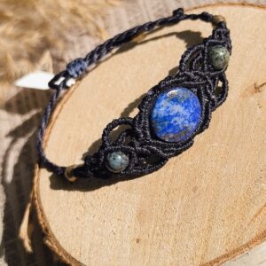 Bracelet Marine Lapis Lazuli & Chrysocolle