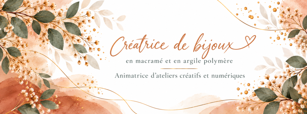 Bannière L’Atelier d’Auré – bijoux artisanaux et ateliers créatifs